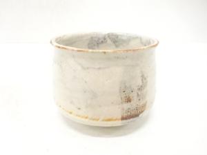 作家物　志野　茶碗(保護箱付)